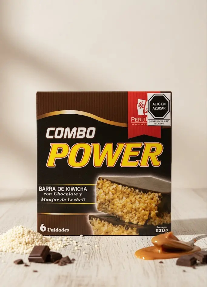 COMBO POWER – KIWI BAR, CHOCOLATE Y MANJAR x 6 unid. x 150g