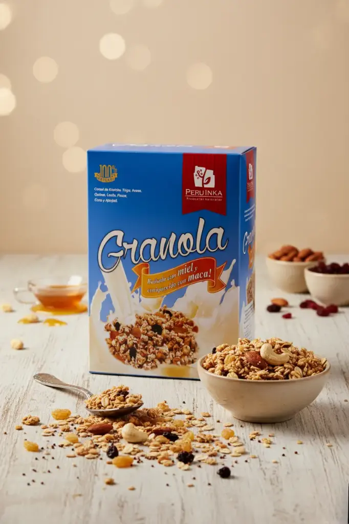 GRANOLA CON FRUTOS SECOS x 250 g