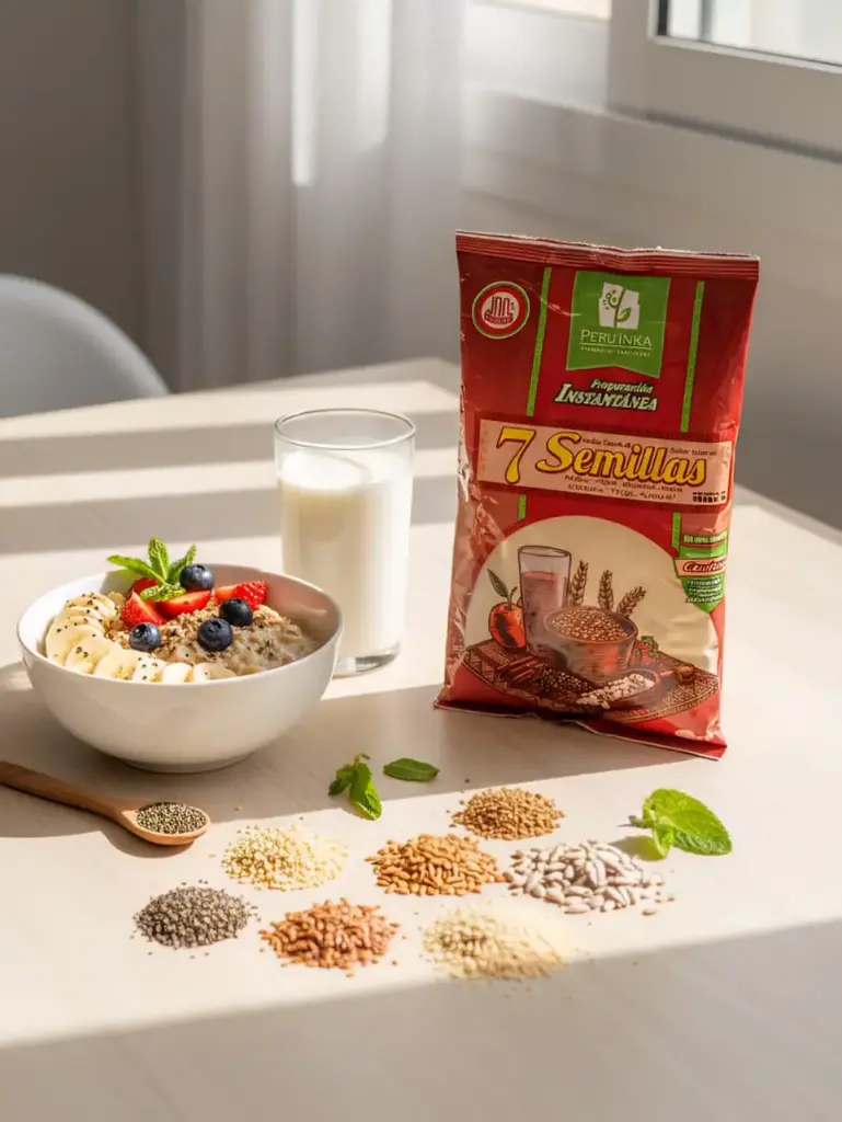 HARINA TOSTADA DE 7 SEMILLAS NATURAL x 400 g