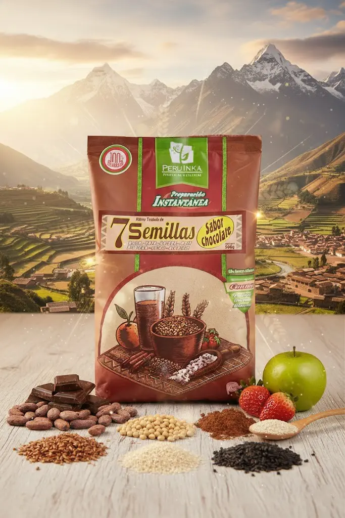 HARINA DE 7 SEMILLAS CHOCOLATE x 380 g