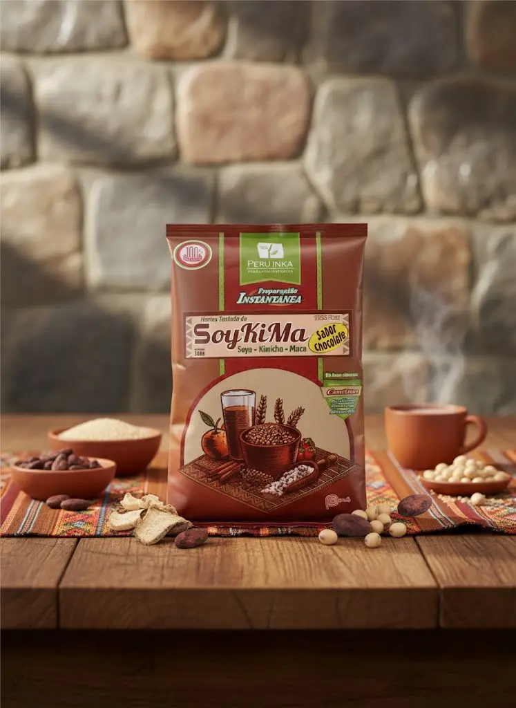 HARINA TOSTADA SOYKIMA SABOR CHOCOLATE 380g